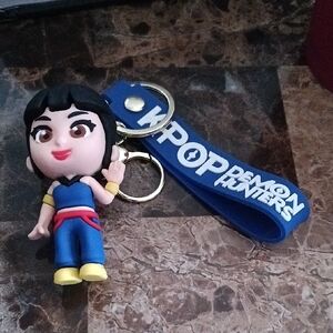 KPOP Demon Hunters Keychain Chibi Zoey  Figurine